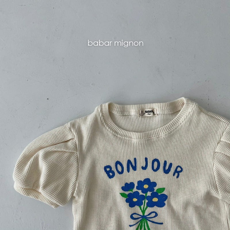 BABAR MIGNON - Korean Children Fashion - #Kfashion4kids - Bonjour Top Bottom Set - 5