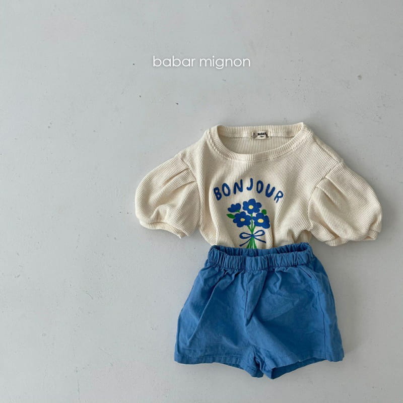 BABAR MIGNON - Korean Children Fashion - #Kfashion4kids - Bonjour Top Bottom Set - 7