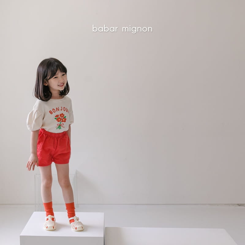 BABAR MIGNON - Korean Children Fashion - #Kfashion4kids - Bonjour Top Bottom Set - 9