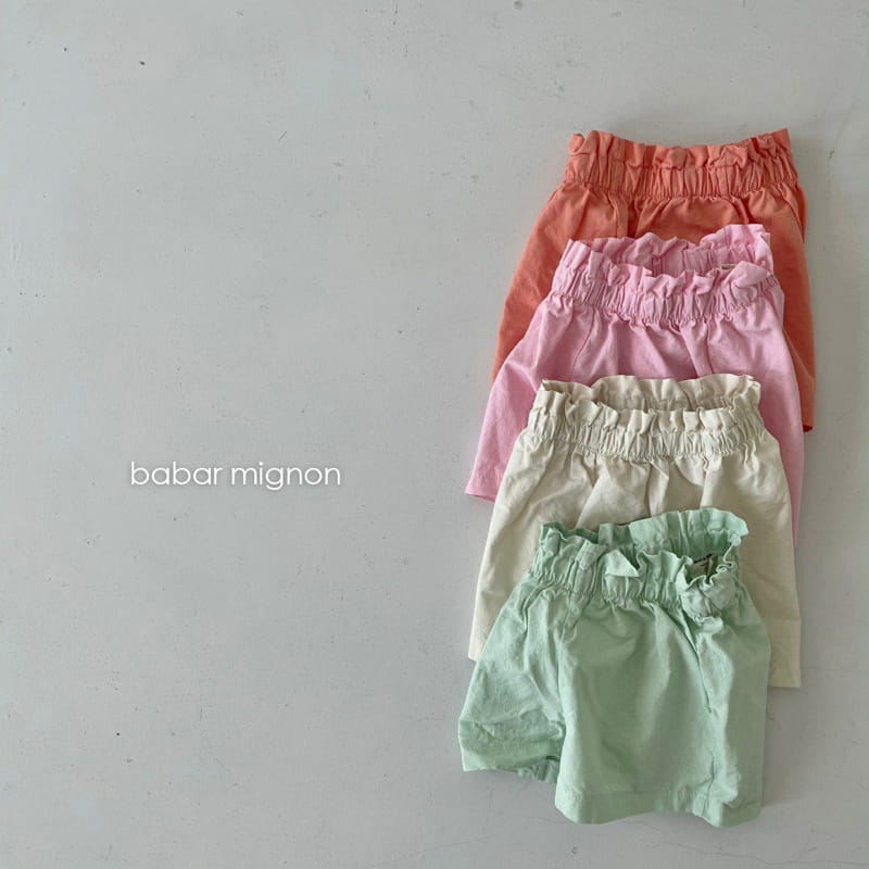 BABAR MIGNON - Korean Children Fashion - #Kfashion4kids - Frill Shorts - 2
