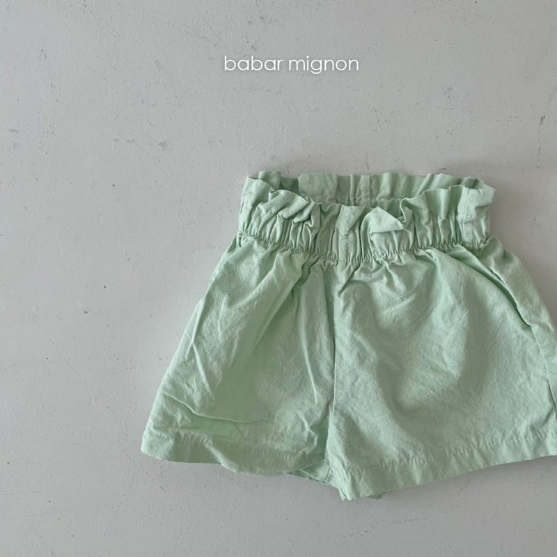 BABAR MIGNON - Korean Children Fashion - #Kfashion4kids - Frill Shorts - 3