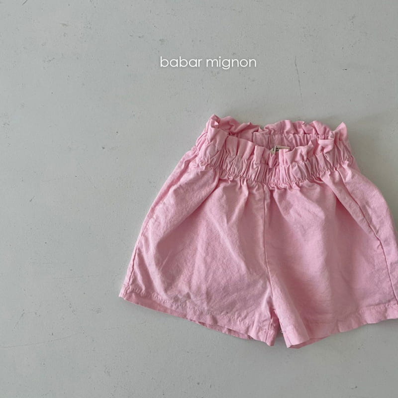 BABAR MIGNON - Korean Children Fashion - #Kfashion4kids - Frill Shorts - 4