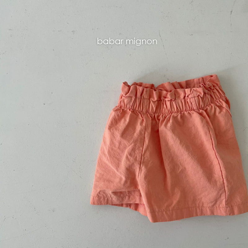 BABAR MIGNON - Korean Children Fashion - #Kfashion4kids - Frill Shorts - 5