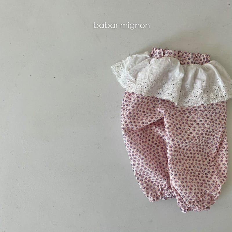 BABAR MIGNON - Korean Children Fashion - #Kfashion4kids - Lace Shorts - 4