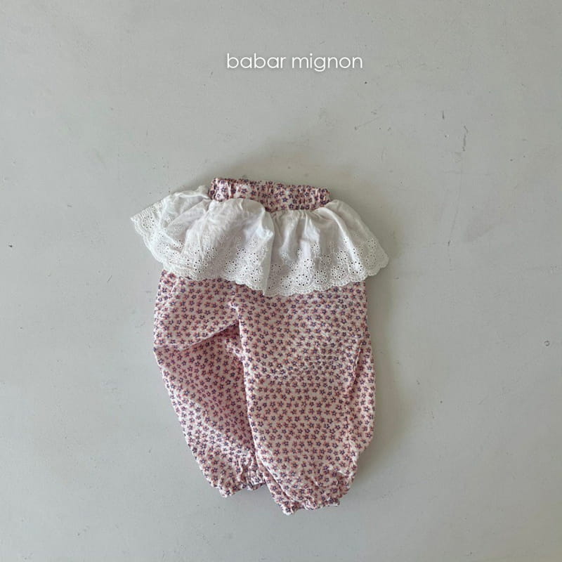 BABAR MIGNON - Korean Children Fashion - #Kfashion4kids - Lace Shorts - 5