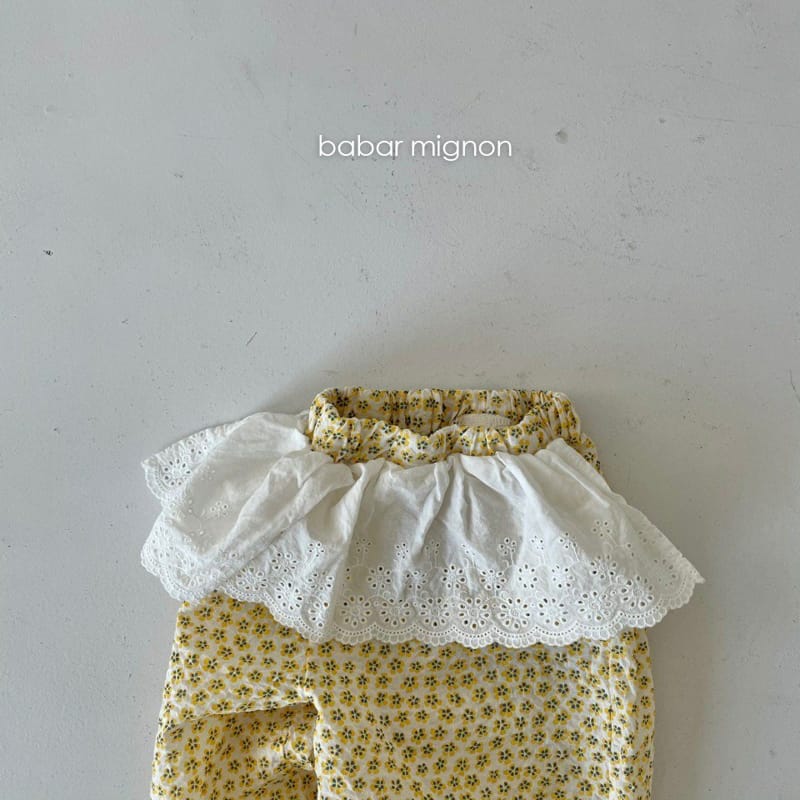 BABAR MIGNON - Korean Children Fashion - #Kfashion4kids - Lace Shorts - 6