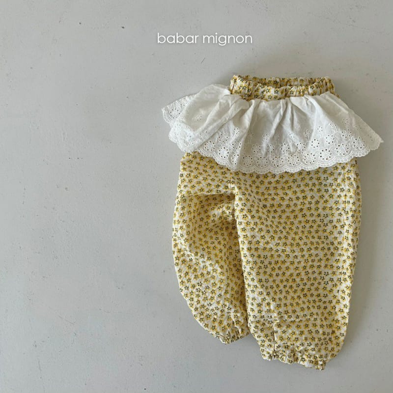 BABAR MIGNON - Korean Children Fashion - #Kfashion4kids - Lace Shorts - 7