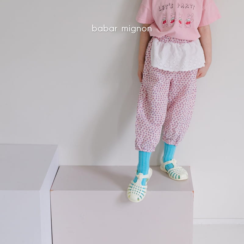 BABAR MIGNON - Korean Children Fashion - #Kfashion4kids - Lace Shorts - 8