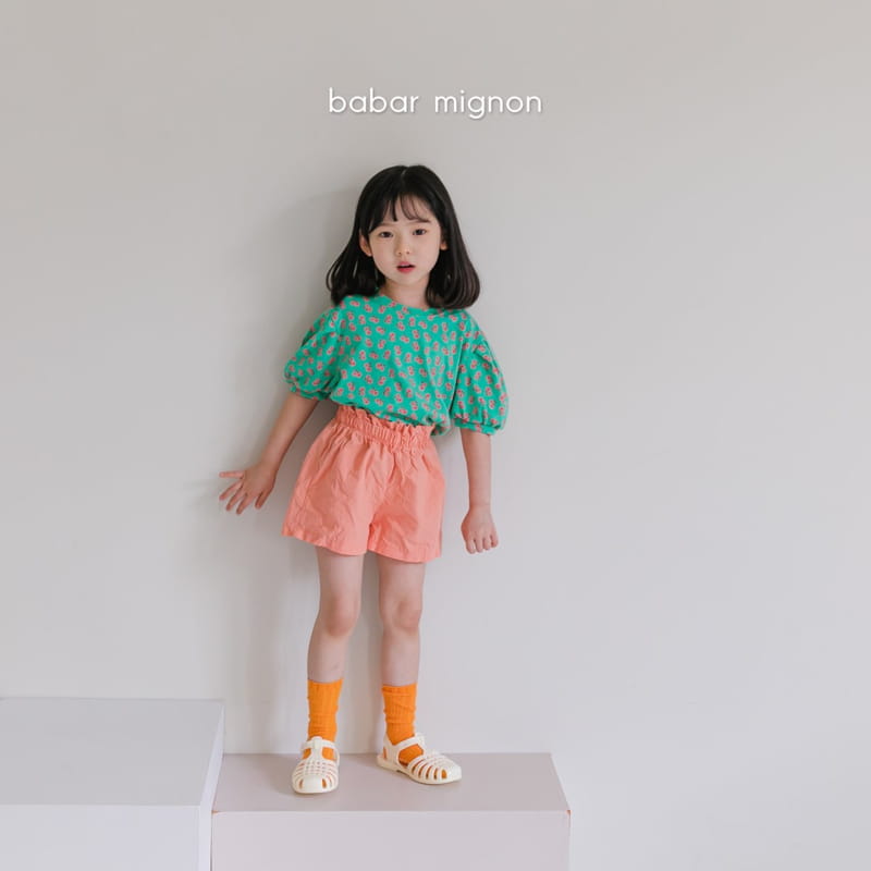 BABAR MIGNON - Korean Children Fashion - #Kfashion4kids - Daisy Short Sleeves Tee - 10