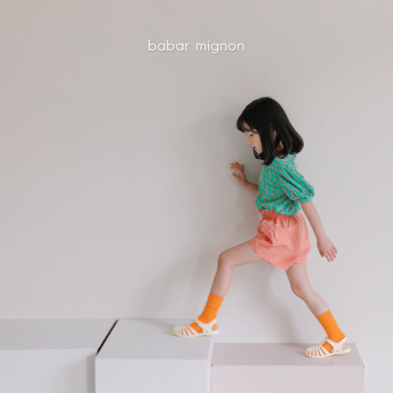 BABAR MIGNON - Korean Children Fashion - #Kfashion4kids - Daisy Short Sleeves Tee - 12