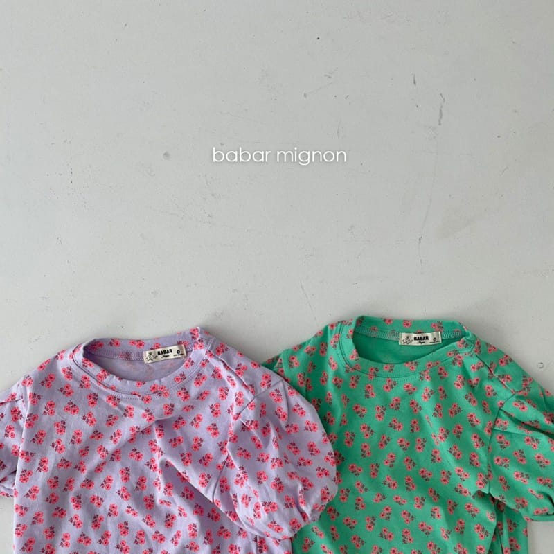 BABAR MIGNON - Korean Children Fashion - #Kfashion4kids - Daisy Short Sleeves Tee - 2