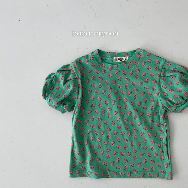 BABAR MIGNON - Korean Children Fashion - #Kfashion4kids - Daisy Short Sleeves Tee - 3