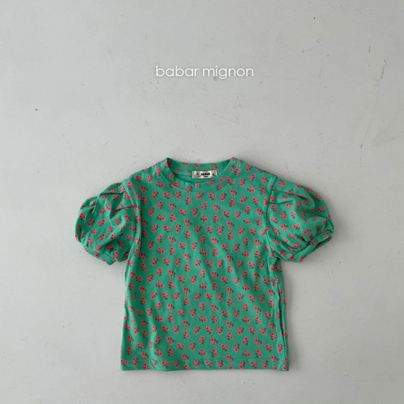 BABAR MIGNON - Korean Children Fashion - #Kfashion4kids - Daisy Short Sleeves Tee - 4