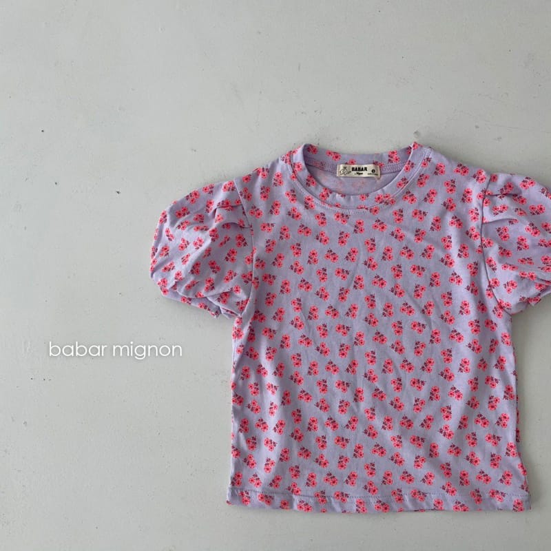 BABAR MIGNON - Korean Children Fashion - #Kfashion4kids - Daisy Short Sleeves Tee - 5