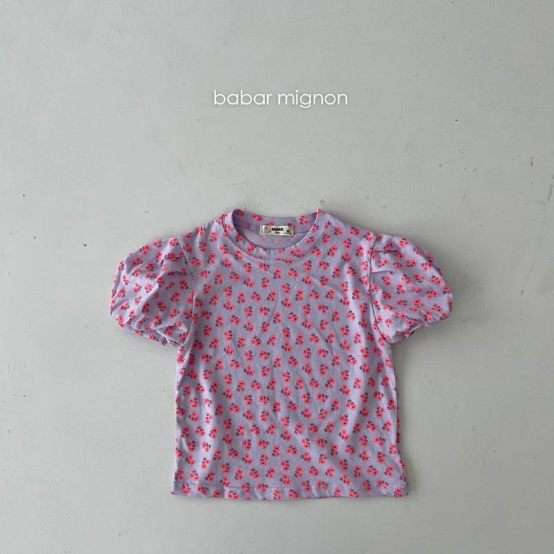 BABAR MIGNON - Korean Children Fashion - #Kfashion4kids - Daisy Short Sleeves Tee - 6