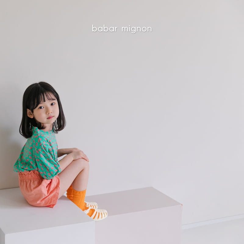BABAR MIGNON - Korean Children Fashion - #Kfashion4kids - Daisy Short Sleeves Tee - 9