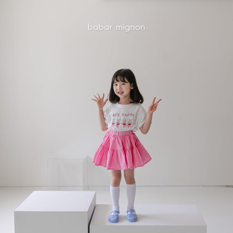 BABAR MIGNON - Korean Children Fashion - #Kfashion4kids - Rabbit Short Sleeves Tee - 11
