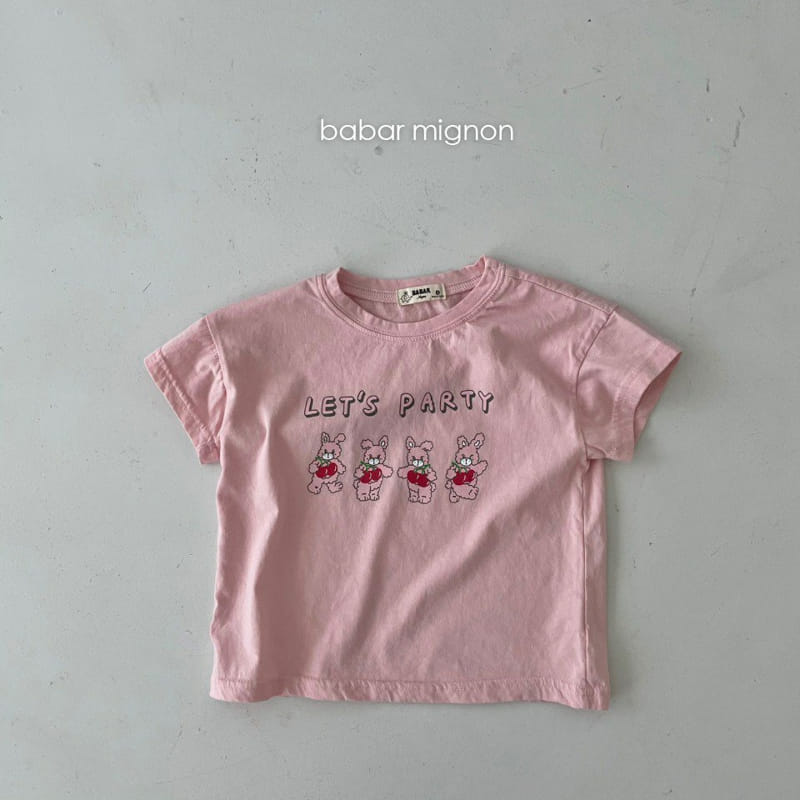 BABAR MIGNON - Korean Children Fashion - #Kfashion4kids - Rabbit Short Sleeves Tee - 5
