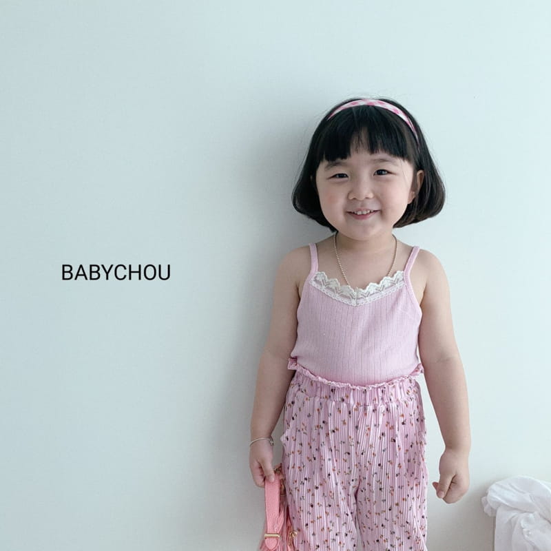 BABYCHOU - Korean Children Fashion - #Kfashion4kids - Lace Sleeveless - 5