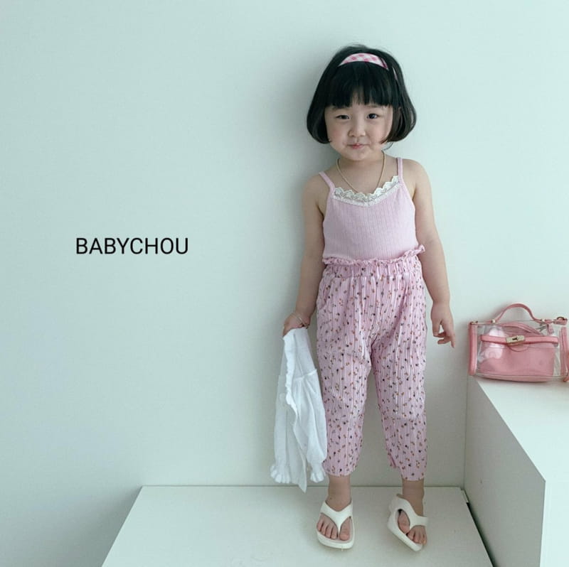 BABYCHOU - Korean Children Fashion - #Kfashion4kids - Lace Sleeveless - 6