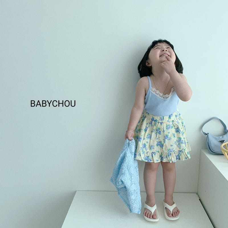 BABYCHOU - Korean Children Fashion - #Kfashion4kids - Lace Sleeveless - 9