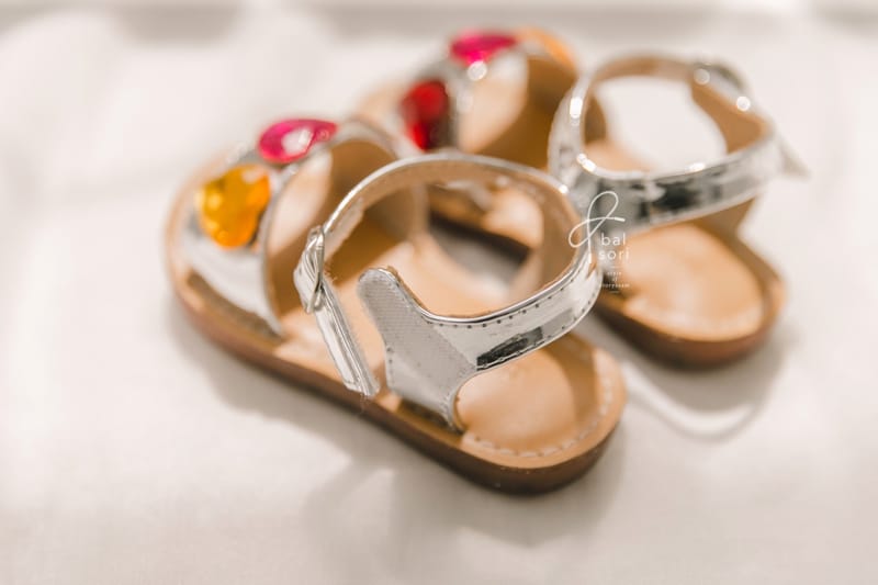 BABYZZAM - Korean Children Fashion - #Kfashion4kids - Heart Jewel Sandals - 12
