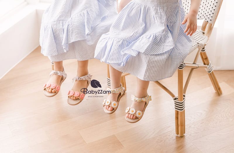 BABYZZAM - Korean Children Fashion - #Kfashion4kids - Daisy Sandals - 3