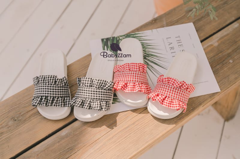 BABYZZAM - Korean Children Fashion - #Kfashion4kids - Shirring Slippers - 4