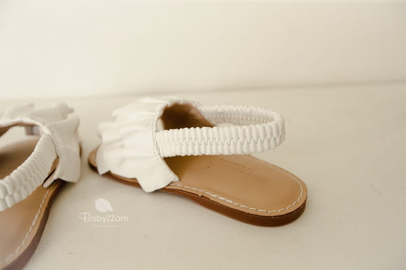 BABYZZAM - Korean Children Fashion - #Kfashion4kids - Three Frill Sandals - 11