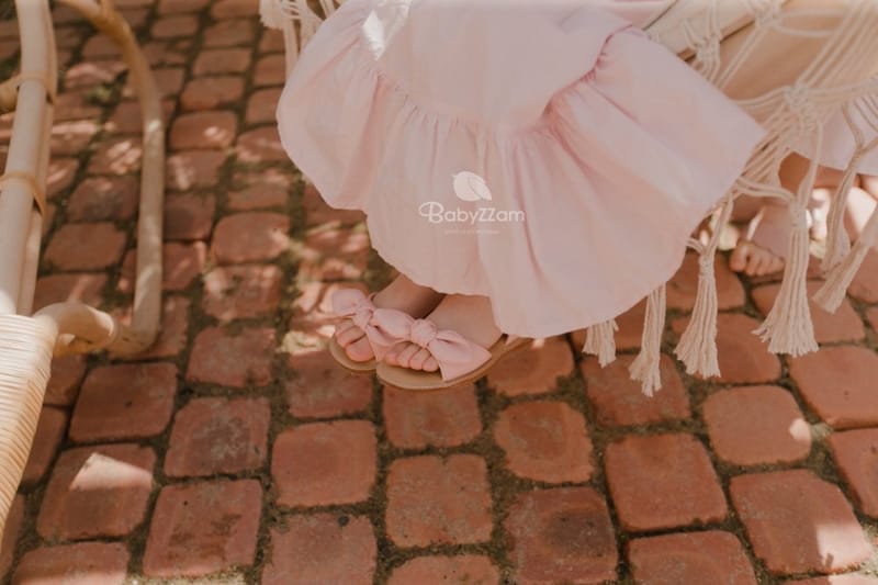 BABYZZAM - Korean Children Fashion - #Kfashion4kids - Ellen Flat Sandals - 9