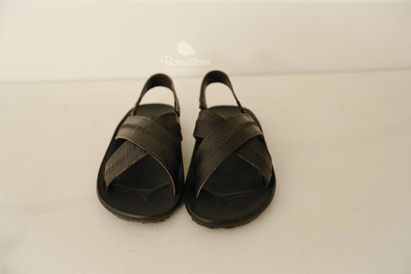 BABYZZAM - Korean Children Fashion - #Kfashion4kids - Sheepskin Cross Sandals - 5