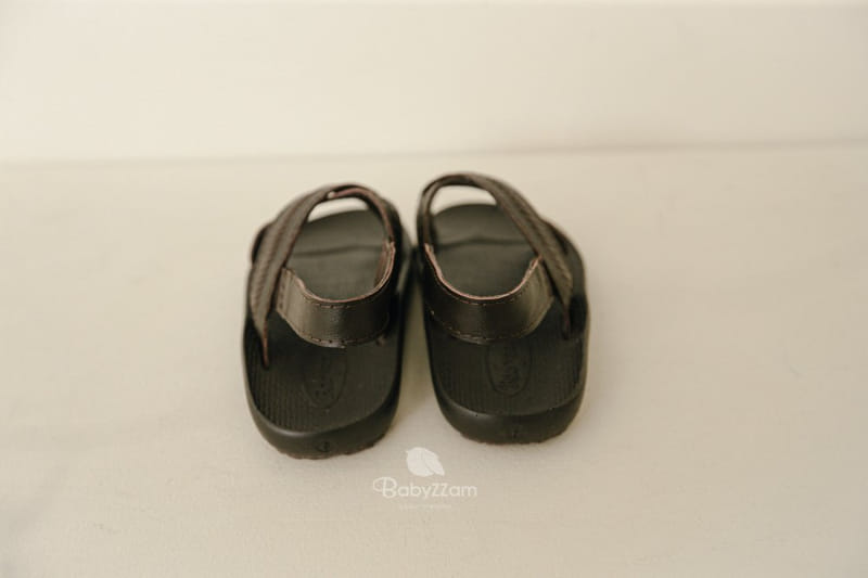BABYZZAM - Korean Children Fashion - #Kfashion4kids - Sheepskin Cross Sandals - 8