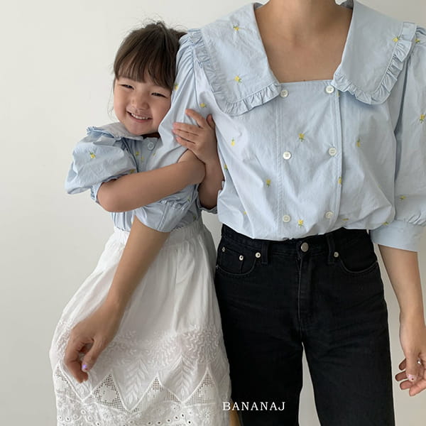 BANANA J - Korean Children Fashion - #Kfashion4kids - Mom Luna Blouse 