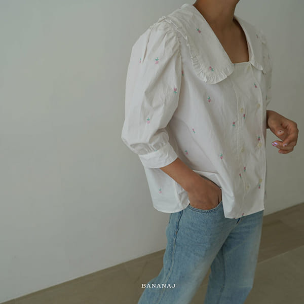 BANANA J - Korean Children Fashion - #Kfashion4kids - Mom Luna Blouse  - 5