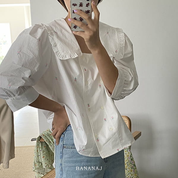 BANANA J - Korean Children Fashion - #Kfashion4kids - Mom Luna Blouse  - 6