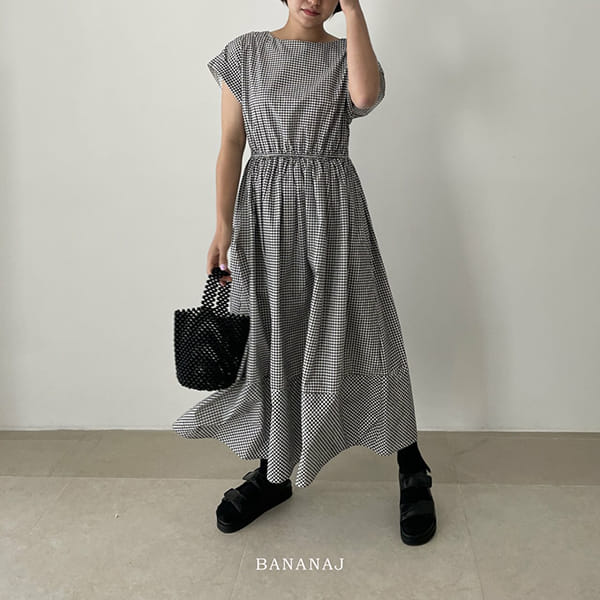 BANANA J - Korean Children Fashion - #Kfashion4kids - Mom Raspberry One-piece - 4