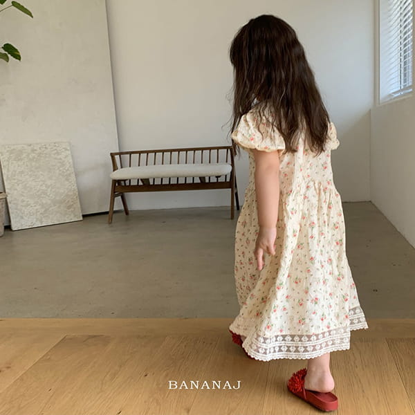 BANANA J - Korean Children Fashion - #Kfashion4kids - Rose One-piece - 6