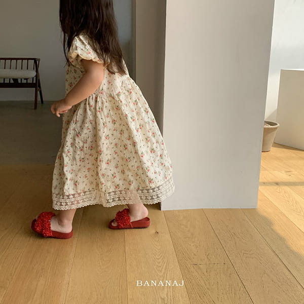 BANANA J - Korean Children Fashion - #Kfashion4kids - Rose One-piece - 7