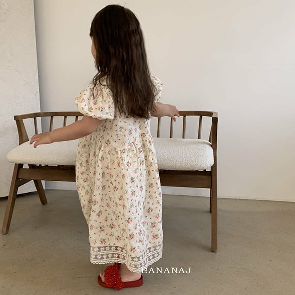 BANANA J - Korean Children Fashion - #Kfashion4kids - Rose One-piece - 9