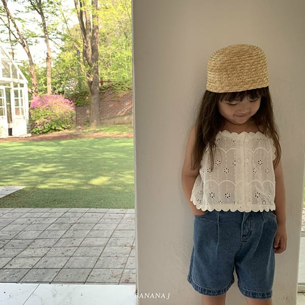 BANANA J - Korean Children Fashion - #Kfashion4kids - Flower Rain One-piece