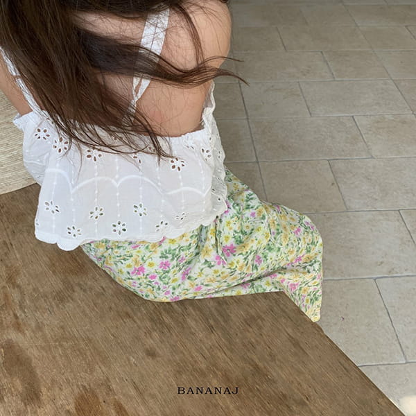 BANANA J - Korean Children Fashion - #Kfashion4kids - Flower Rain One-piece - 4