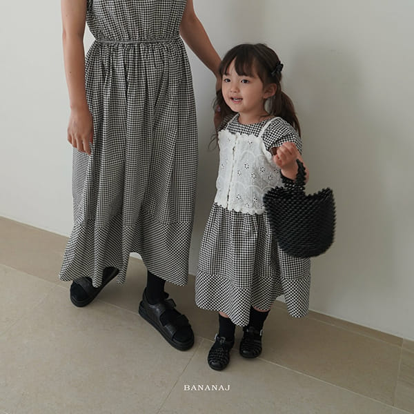 BANANA J - Korean Children Fashion - #Kfashion4kids - Raspberry One-piece - 4
