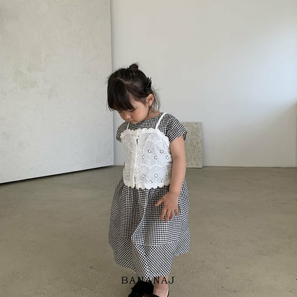 BANANA J - Korean Children Fashion - #Kfashion4kids - Raspberry One-piece - 5