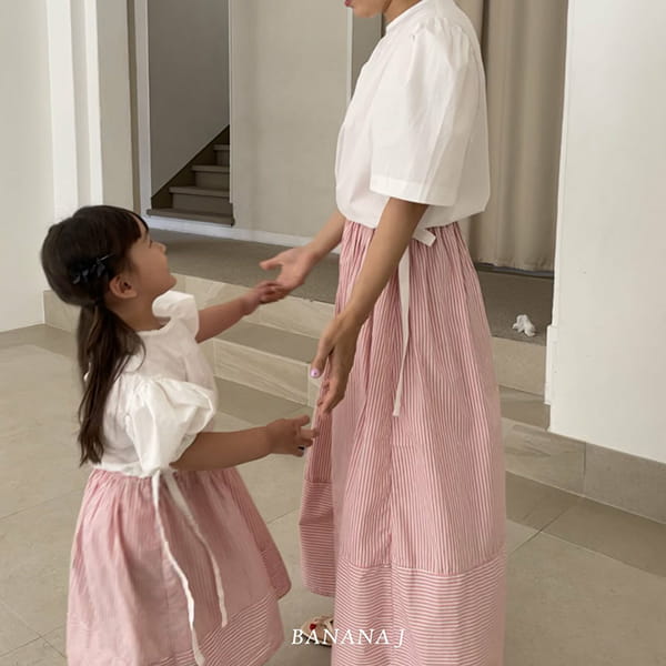 BANANA J - Korean Children Fashion - #Kfashion4kids - Raspberry One-piece - 9