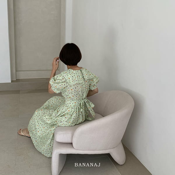 BANANA J - Korean Children Fashion - #Kfashion4kids - Mom Melon One-piece - 6