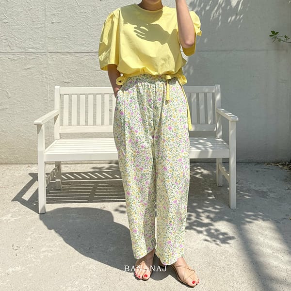 BANANA J - Korean Children Fashion - #Kfashion4kids - Mom Dandelion Pants - 6