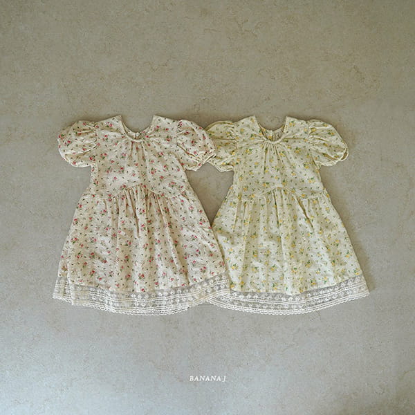 BANANA J - Korean Children Fashion - #Kfashion4kids - Mom Rose One-piece - 2