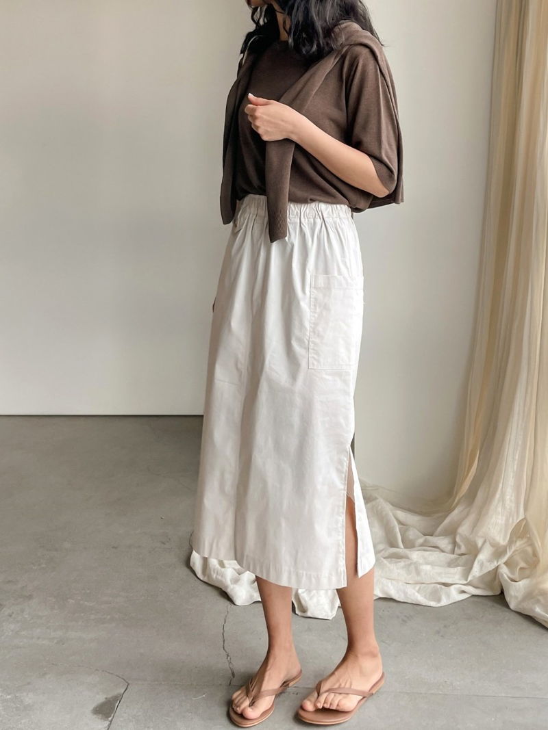 BARI - Korean Women Fashion - #Kfashion - Side Pocket Skirt - 4