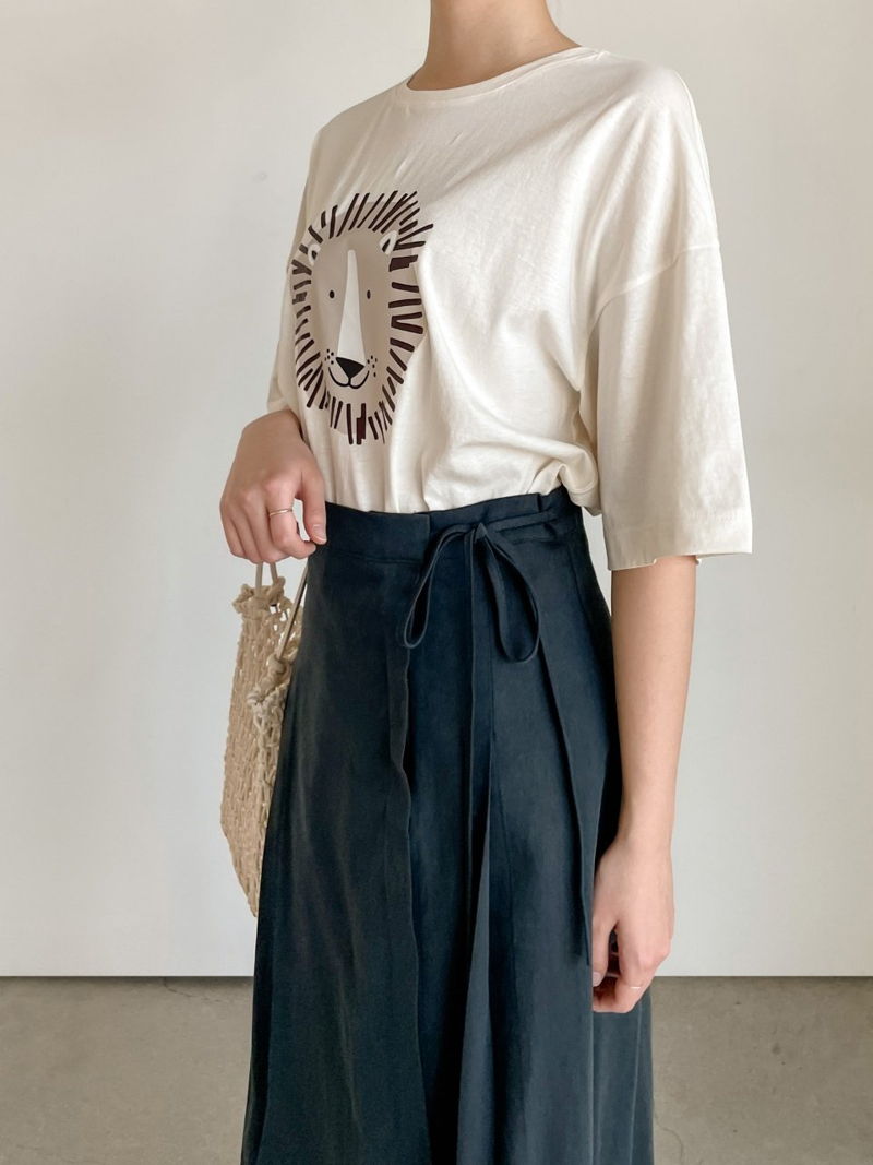 BARI - Korean Women Fashion - #Kfashion - Pintuck Wrap Skirt - 4