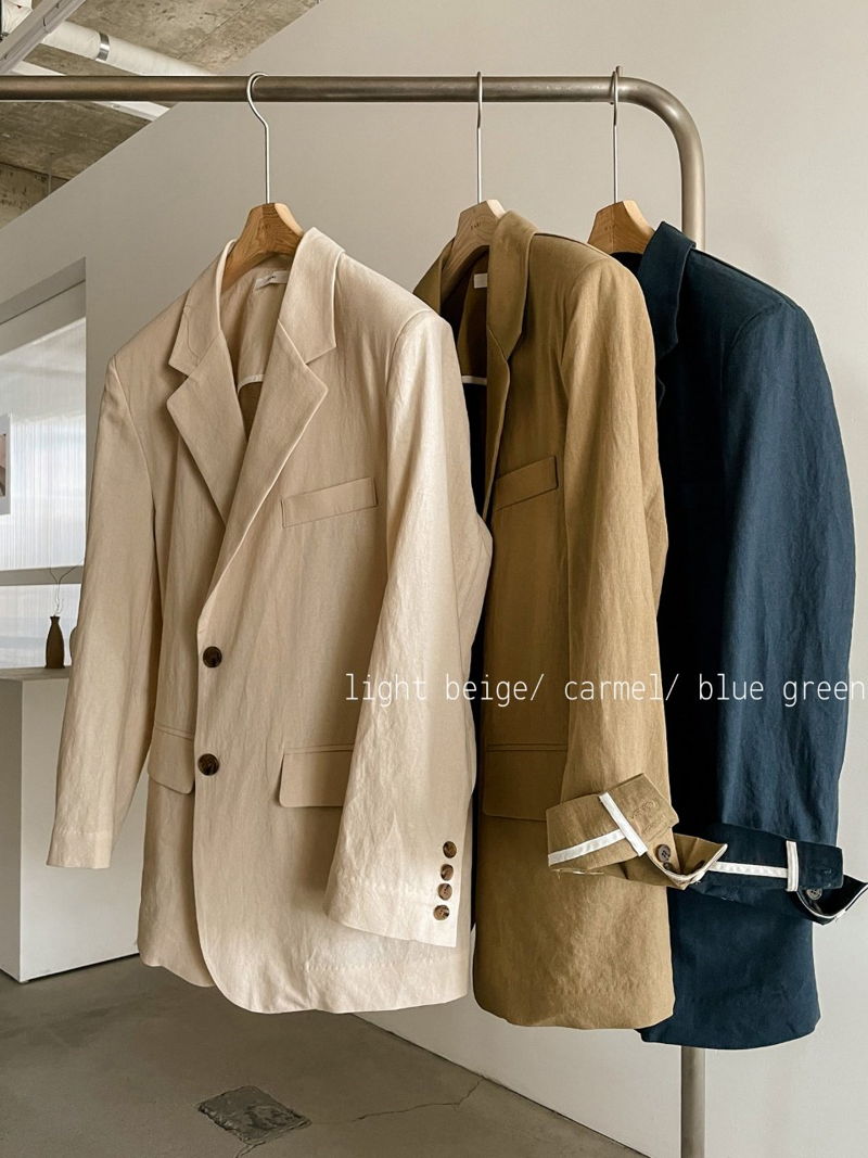 BARI - Korean Women Fashion - #Kfashion - Monaco Linen Jacket